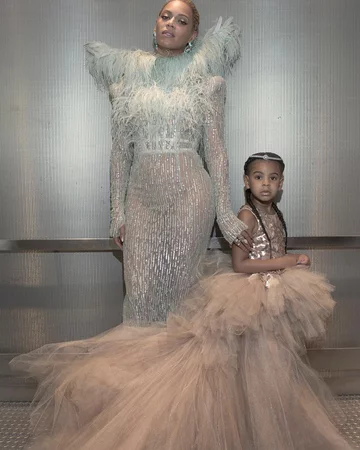 Beyonce z córką Blue Ivy Carter 