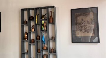 Ceramiczne naczynia w&nbsp;restauracji Krym