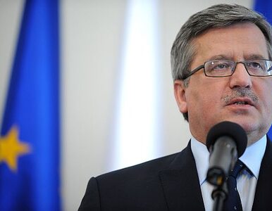 Miniatura: Komorowski: znamy zdanie Kościoła...