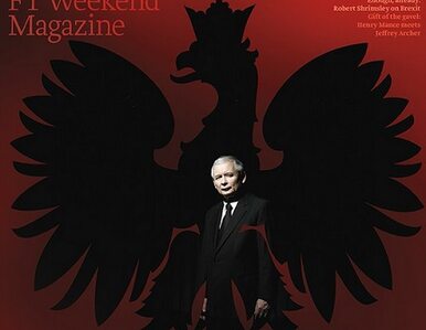 Miniatura: Jarosław Kaczyński na okładce brytyjskiego...
