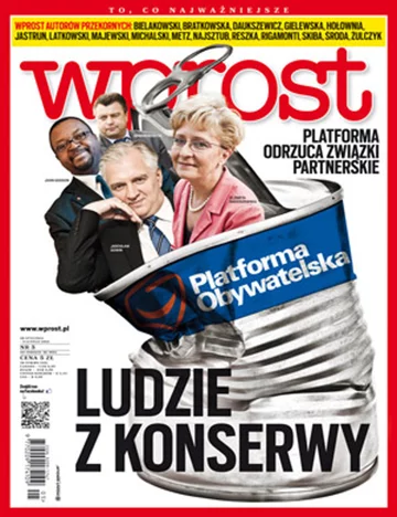 Okładka tygodnika Wprost nr 5/2013 (1562)