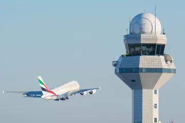 Airbus A380 w Warszawie 