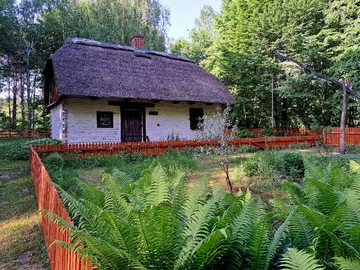 Skansen budownictwa puszczańskiego w Granicy 