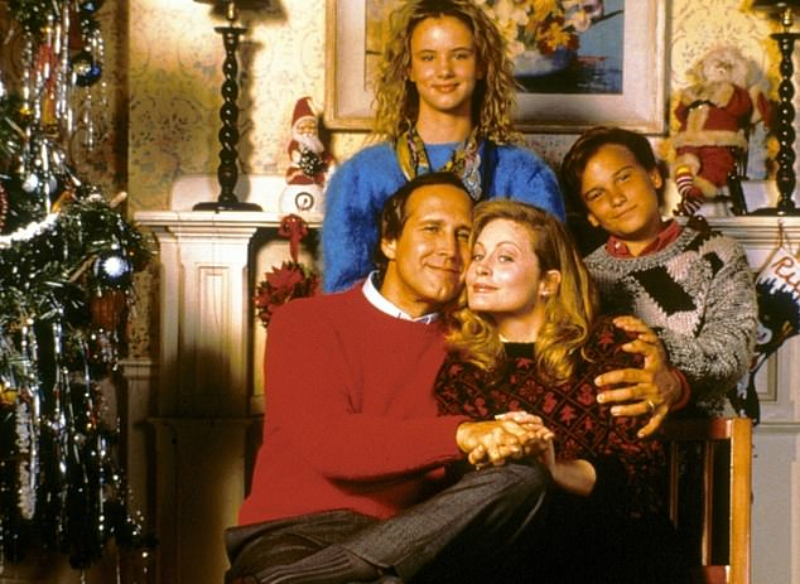 Johnny Galecki jako Rusty w filmie „W krzywym zwierciadle: Witaj, Święty Mikołaju” (1989) 