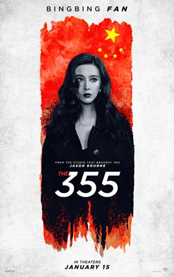 Plakat filmu „The 355” (2021) 