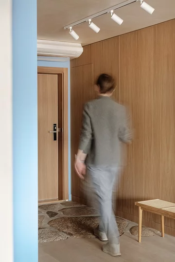 Wnętrze w Gdańsku , proj. Jan Sikora 
