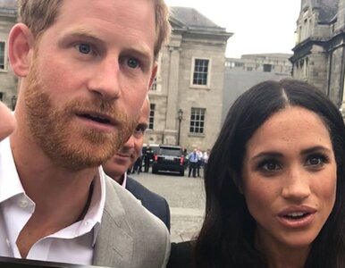 Miniatura: Ważna wizyta Harry'ego i Meghan. Po raz...