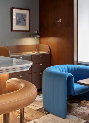 Wnętrza kultowego hotelu Torni w Helsinkach, projekt Fyra v2com, 5941-01