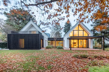 Dom jednorodzinny w Michałowicach, projekt Tissu Architecture 