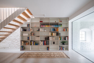 Nowoczesne mieszkanie w&nbsp;starym domu, projekt Atelier 111