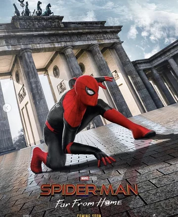 Plakat do filmu „Spiderman: Far from home” 