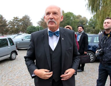 Miniatura: Korwin-Mikke broni Ubera: Proponuję 10 lat...