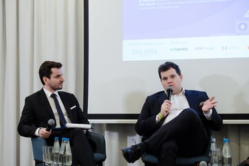 Bartosz Giza (z lewej) oraz Radosław Maruszkin