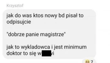 Mem z wykładowców włamujących się na grupki studenckie 