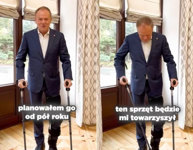 Miniatura: Tusk miał wypadek. Zwrócił się z apelem i...