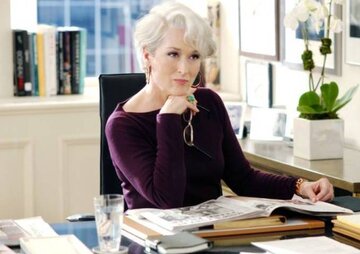 Meryl Streep w&nbsp;&bdquo;Diabeł ubiera się u&nbsp;Prady&rdquo;