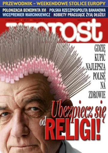 Okładka tygodnika Wprost nr 22/2006 (1225)