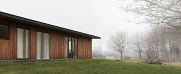 Jesienny i&nbsp;nostalgiczny. Parterowy dom zaprojektowany przez Norm Architects