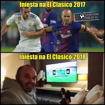 Mem po meczu Barcelona - Real 