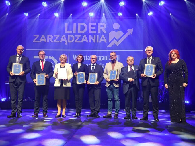 Wręczenie nagród Lider zarządzania