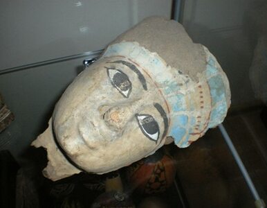 Miniatura: Egipska maska sprzed 3 tys. lat znaleziona...