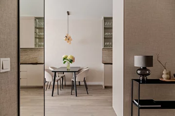 Miękka nowoczesność. Projekt: Deer Design 