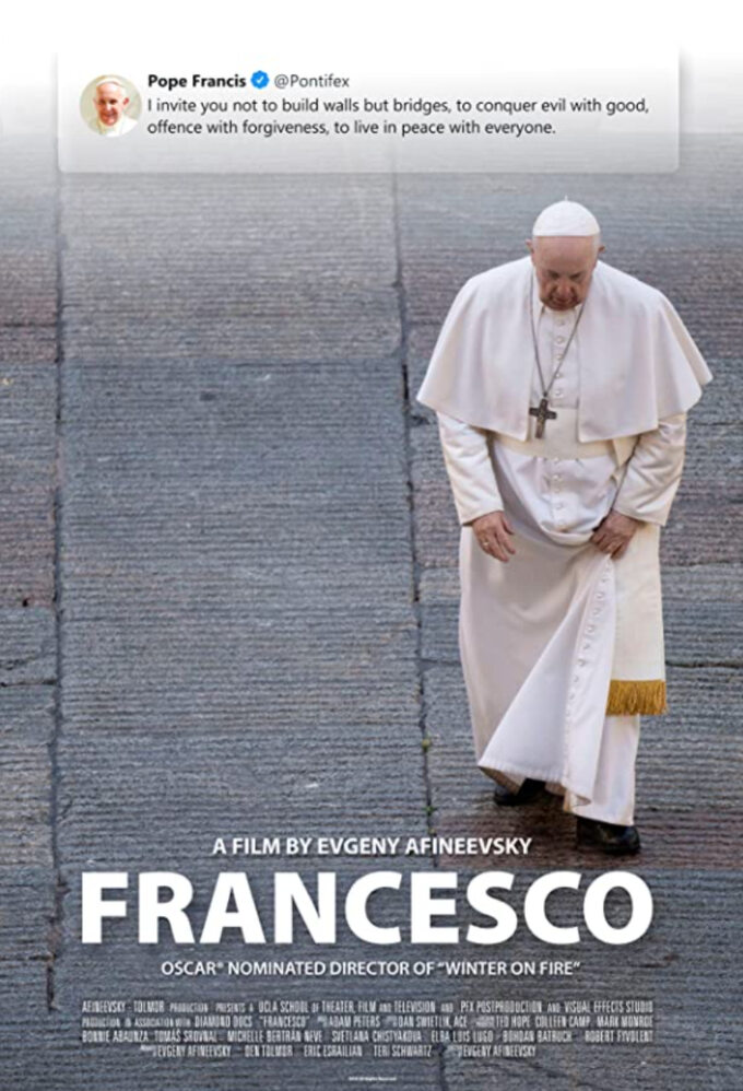 Plakat z filmu „Francesco” (2020)