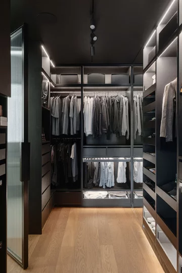 Nowoczesny apartament w Bydgoszczy, projekt CXA 