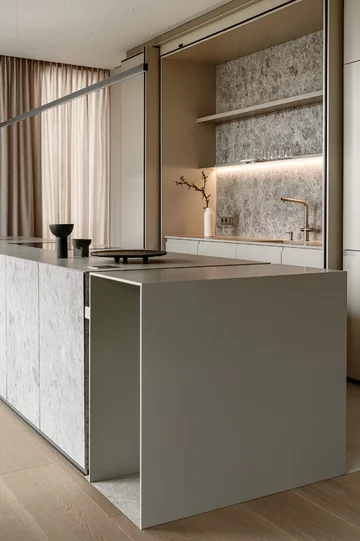 Apartament jak butikowy hotel, projekt Bajer Sokół Team 