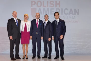 Ian Brzezinski, Katarzyna i Zbigniew Pisarscy, Corey Lewandowski i Michał M. Lisiecki 
