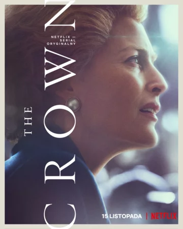 Plakat z 4. sezonu serialu „The Crown” 