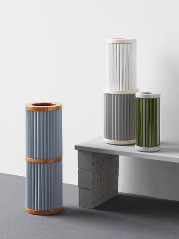 Wazony Rombini, projekt Ronan i Erwan Bouroullec Mutina, Ronan i Erwan Bouroullec