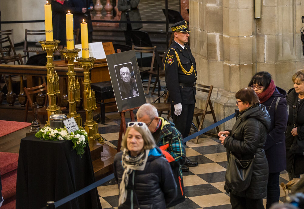 Pogrzeb Andrzeja Wajdy 