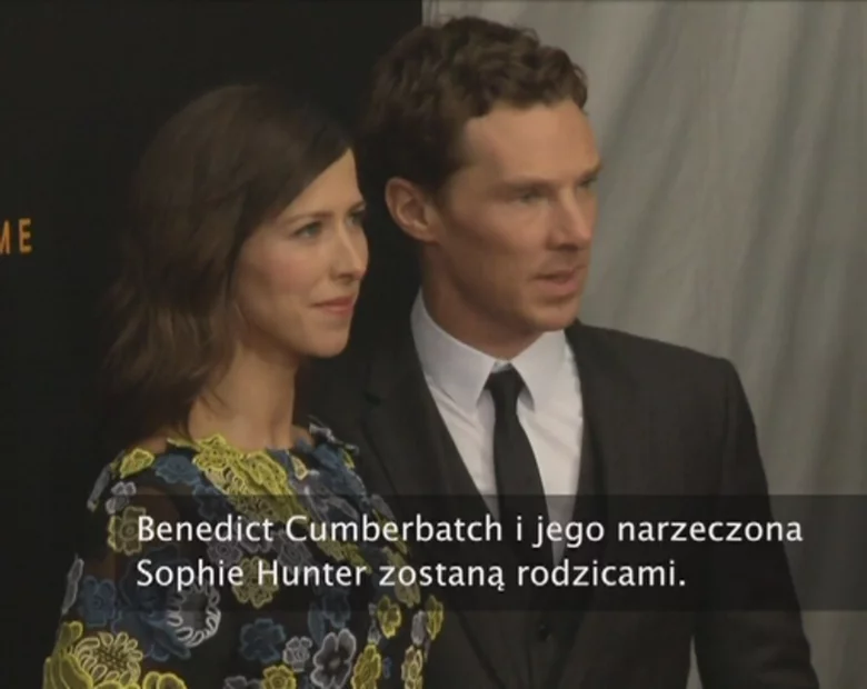 Miniatura: Benedict Cumberbatch zostanie tatą