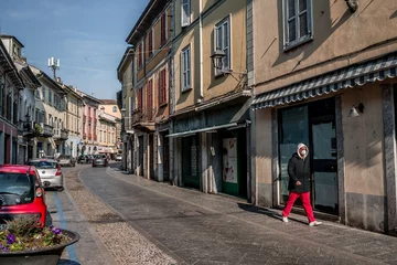 Codogno, jedno z odciętych miasteczek w Lombardii 