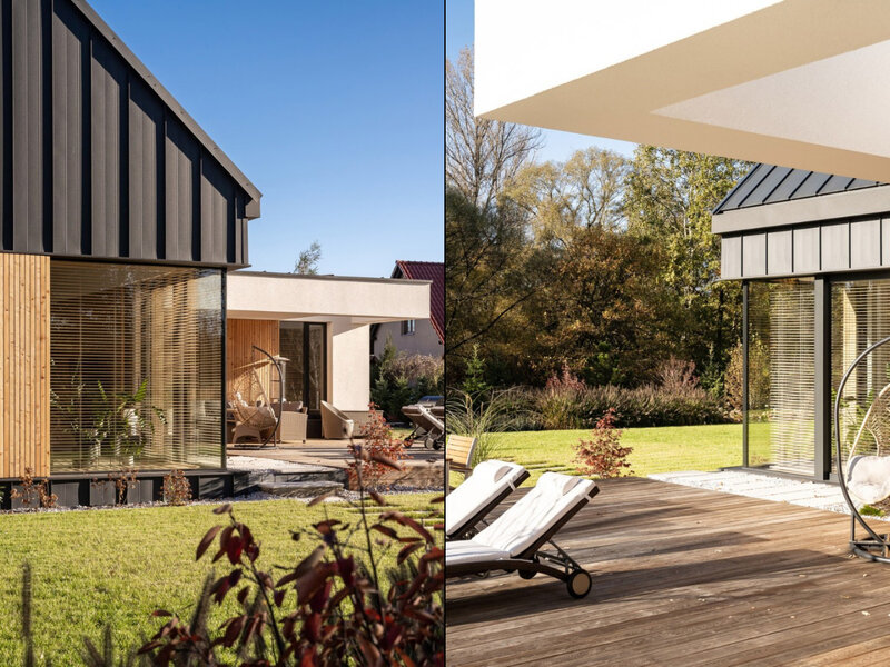 Atrium House, to prywatny azyl, w którym światło zostało podniesione do rangi głównego elementu kompozycyjnego, determinującego zarówno estetykę, jak i funkcjonalność. Projekt: pracownia MOKAA