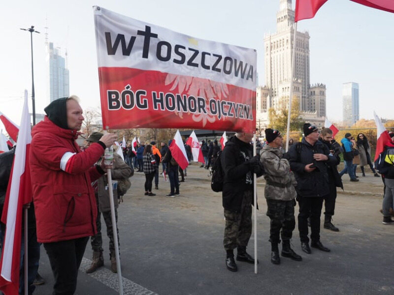 Marsz Niepodległości 2021 w Warszawie 