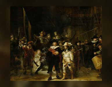 Miniatura: Obraz Rembrandta „The Night Watch” będzie...