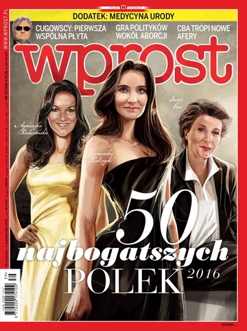 Okładka tygodnika Wprost nr 39/2016 (1755)