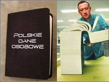 Mem zainspirowany nowym facebookowym łańcuszkiem 