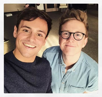 Tom Daley i Dustin Lance Black 