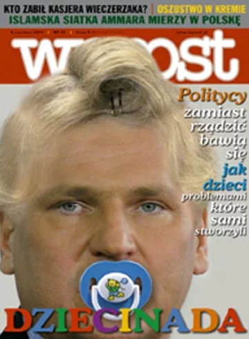 Okładka tygodnika Wprost nr 23/2004 (1123)