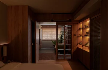 Mieszkanie jak park w środku miasta, projekt L Architects 