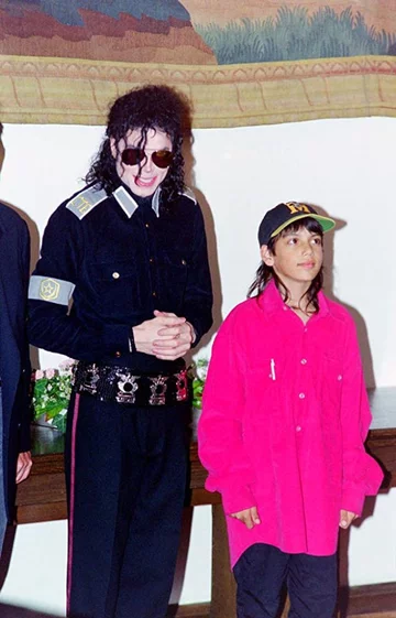 Kadr z filmu dokumentalnego „Leaving Neverland” 