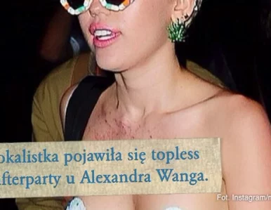 Miniatura: Miley Cyrus znów szokuje