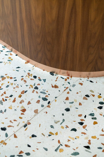 Wnętrza inspirowane stylem mid century modern, projekt Dupont Blouin