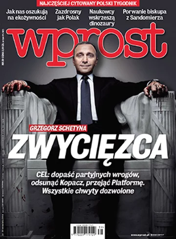 Okładka tygodnika Wprost nr 39/2014 (1647)