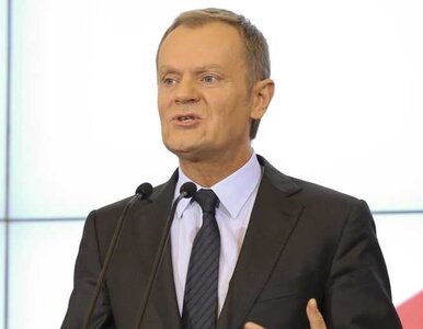 Miniatura: Tusk: ci ludzie będą się musieli z nami...