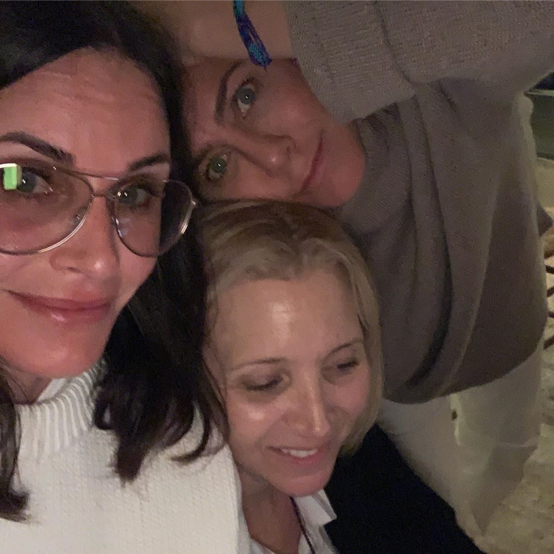 Lisa Kudrow, Courtney Cox i Jennifer Aniston 