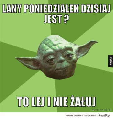 Memy na Lany Poniedziałek 